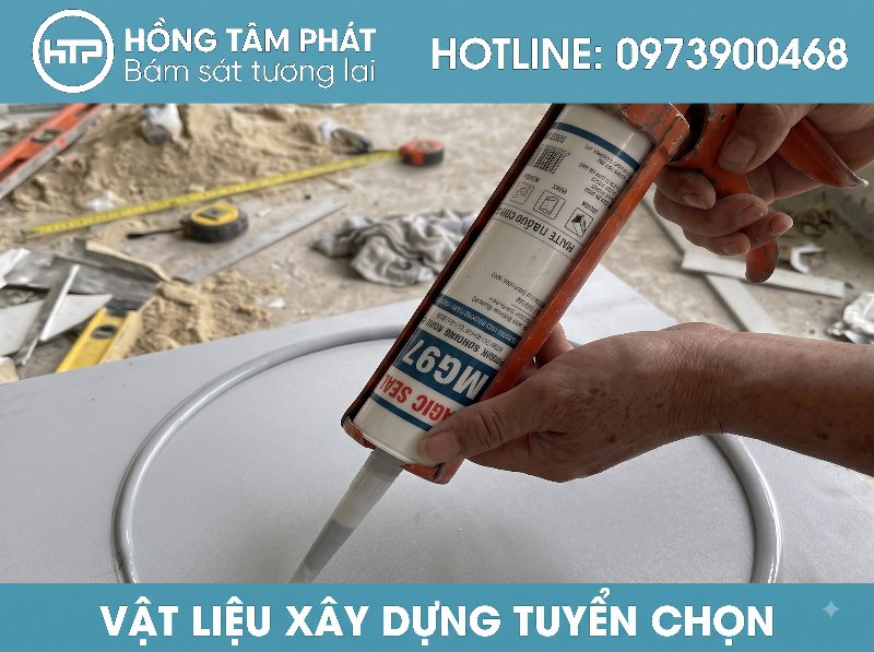 Keo silicone m&agrave;u x&aacute;m hiện đại ph&ugrave; hợp cho c&aacute;c khung cửa nh&ocirc;m k&iacute;nh cao cấp