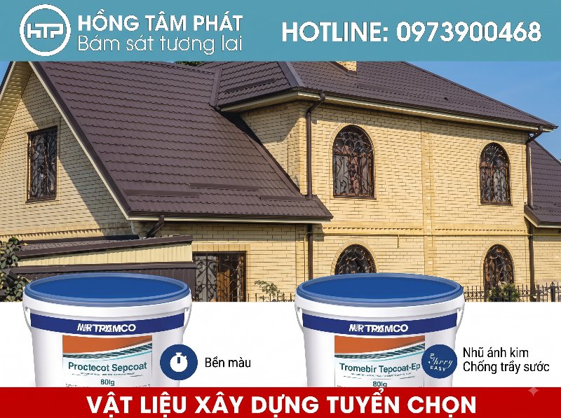 Khái niệm Sơn Ngói Terraco Là Gì được nhiều nhà thầu xây dựng tìm đọc.