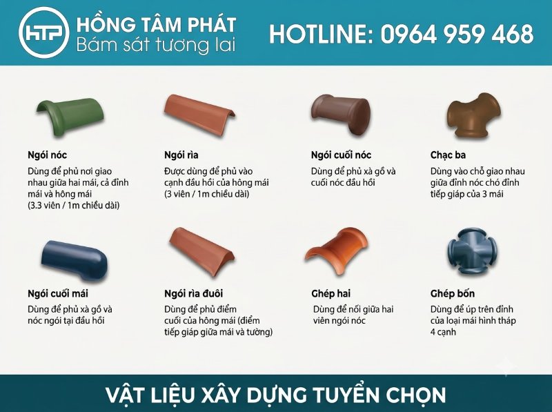 Đầu tư phụ kiện cho mái ngói đúng cách để gia tăng tuổi thọ cho toàn bộ mái nhà.