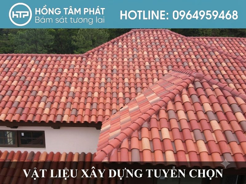 Giải pháp thi công ngói cong ngói cổ đẹp giúp công trình mang vẻ đẹp hoài niệm.
