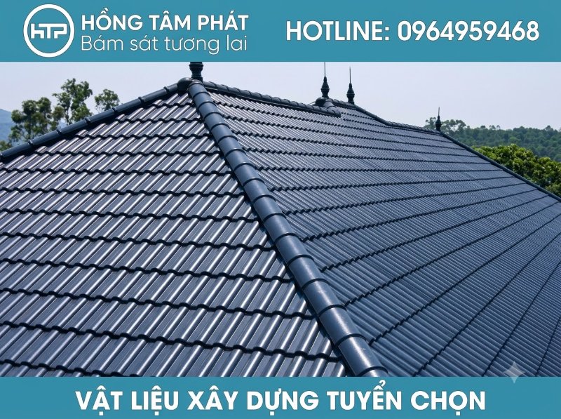Địa chỉ vàng chuyên thi công ngói sóng đẹp cho các dự án nhà phố và biệt thự lớn.