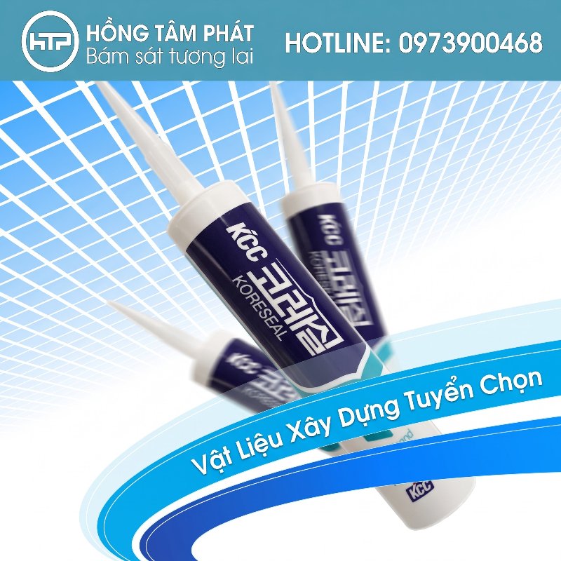 Tổng Kho Keo Silicone KCC chuyên trữ lượng lớn dòng keo nhập khẩu Hàn Quốc.