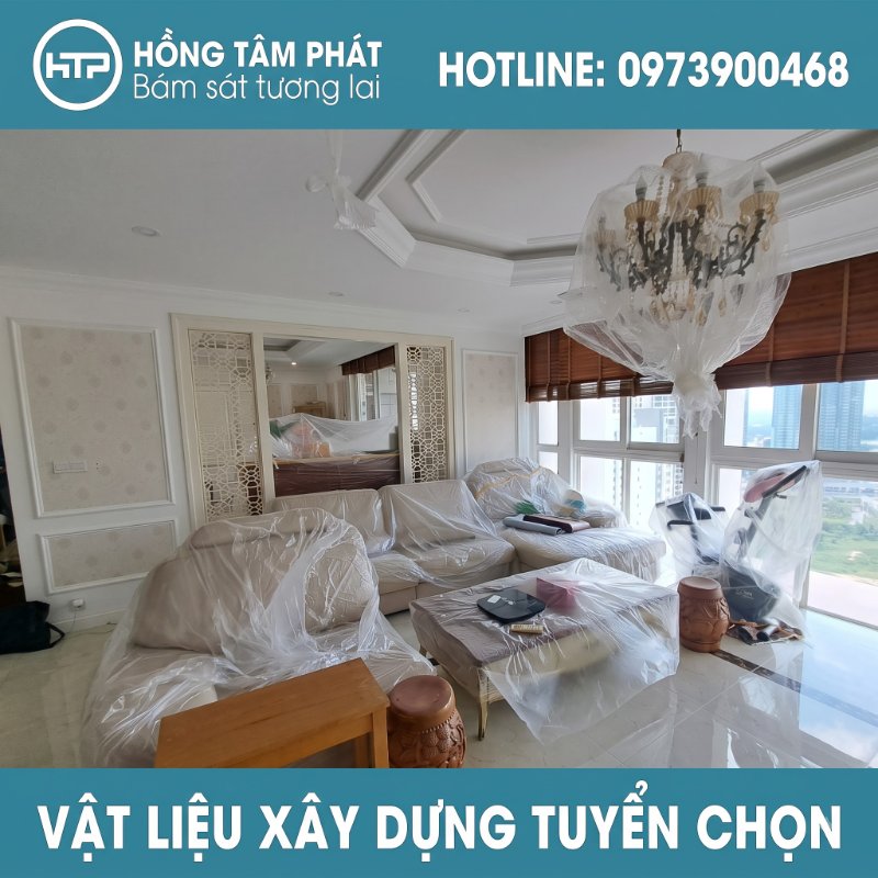 Sản phẩm Nilon bảo vệ đồ nội thất giúp giữ gìn bàn ghế sofa không bị ố bẩn.