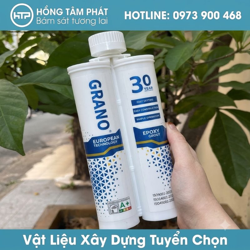 Đầu tư thông minh cho tổ ấm cùng Keo Ron Grano Cao Cấp chính hãng.