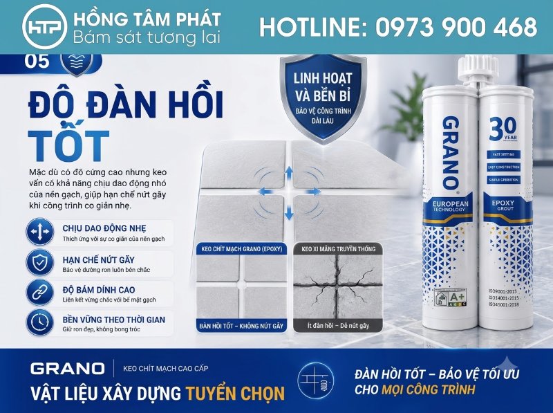 Khám phá ngay những ưu điểm vượt trội của dòng KEO CHÀ RON GRANO này.