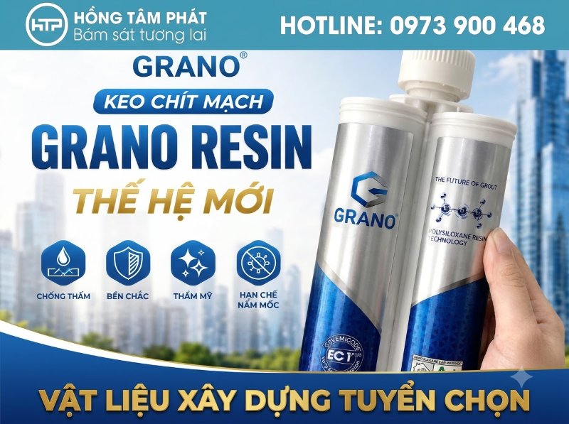 Trải nghiệm sức mạnh vượt trội từ sản phẩm KEO 2 THÀNH PHẦN GRANO RESIN.