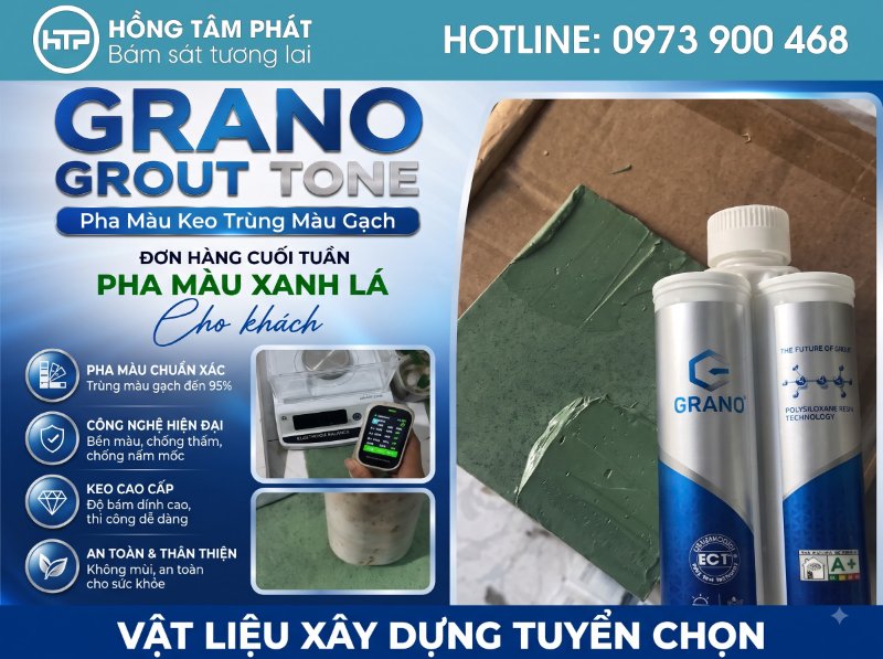 KEO RON GRANO RESIN sở hữu độ bền thách thức thời gian năm tháng.