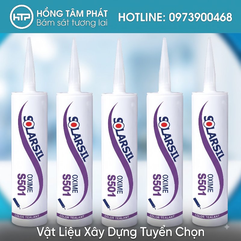 Đại Lý Keo Silicone Solarsil luôn đảm bảo nguồn hàng dồi dào, date mới xuất.
