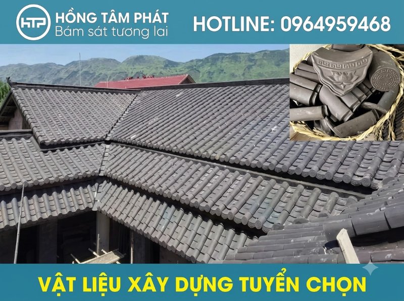Tận hưởng không gian mát mẻ nhờ chất lượng thi công mái ngói đẹp chuẩn quốc tế.