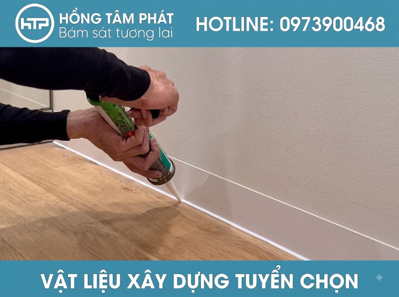 Keo silicone màu trắng sữa kết dính chắc chắn, chống rêu mốc hiệu quả tối đa.