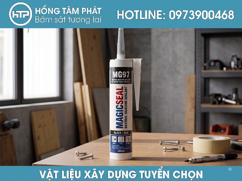 Độ đàn hồi cực tốt giúp silicone màu black không bị rách hay bong tróc theo năm.