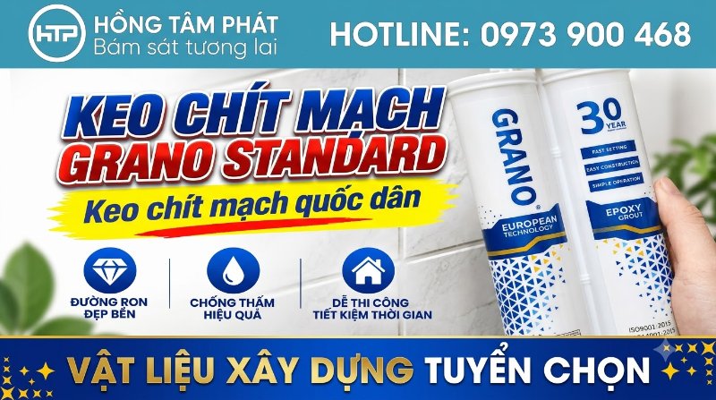 Tổng Nguồn Keo Epoxy 2 Thành Phần Grano đáp ứng mọi nhu cầu dự án.