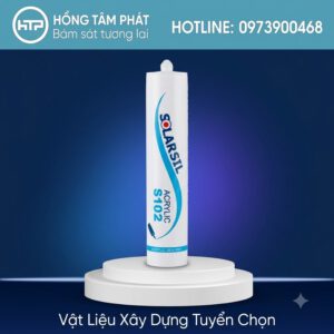 Độ trong suốt tuyệt đối của Silicone Solarsil S102 giữ trọn tính thẩm mỹ đẹp.