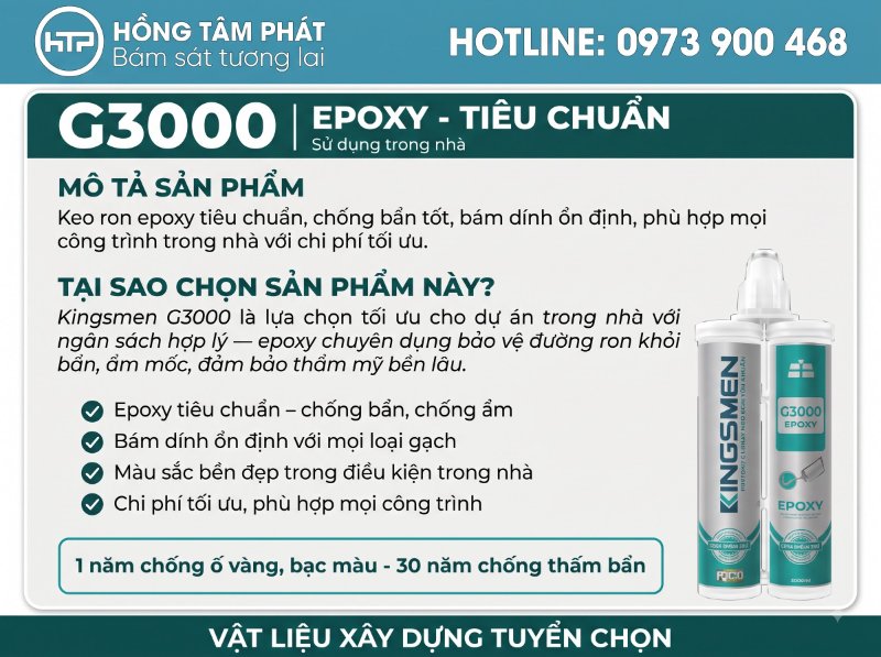 Tổng Kho keo Epoxy 2 thành phần Kingsmen luôn sẵn kho số lượng lớn.