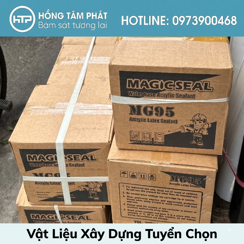 Đại Lý Keo Silicone Magicseal cam kết chất lượng keo đàn hồi cực kỳ dẻo dai.