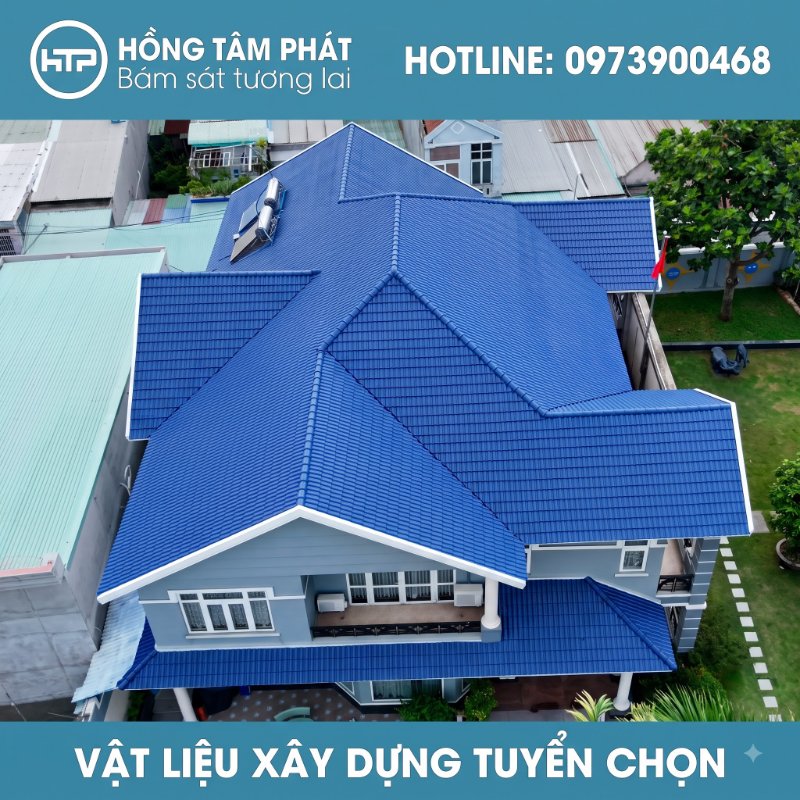 Khám phá bảng màu sơn ngói Đồng Tâm phong phú với nhiều tông màu hiện đại, sang trọng.