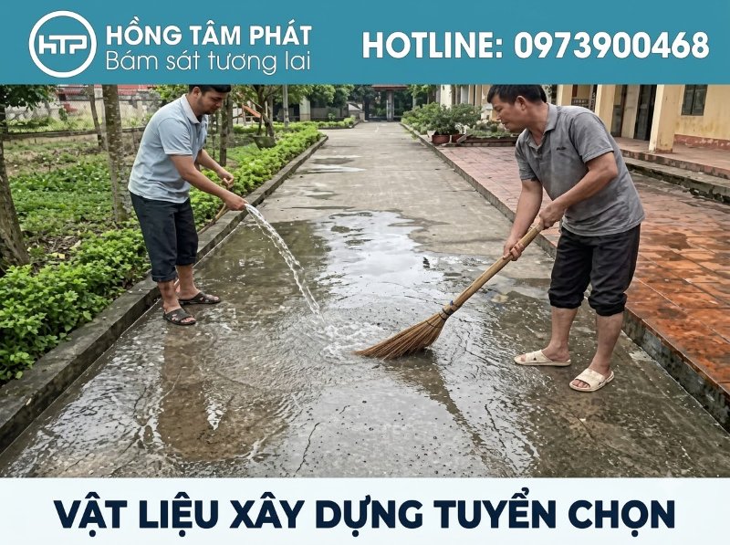 Cung cấp bột tẩy rong rêu chính hãng, hiệu quả cực mạnh cho mọi công trình xây dựng.