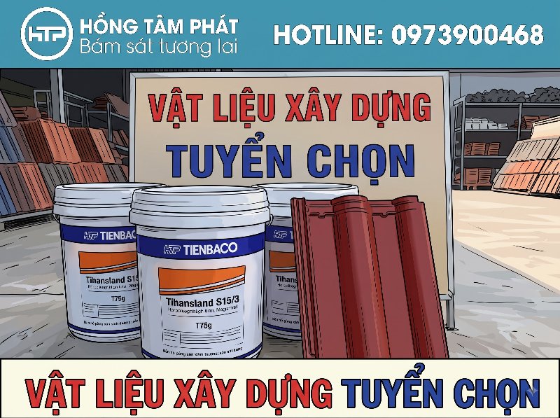 Hồng Tâm Phát cung cấp vật tư Sơn Lót Ăn Sâu Cho Ngói Cũ chất lượng cao