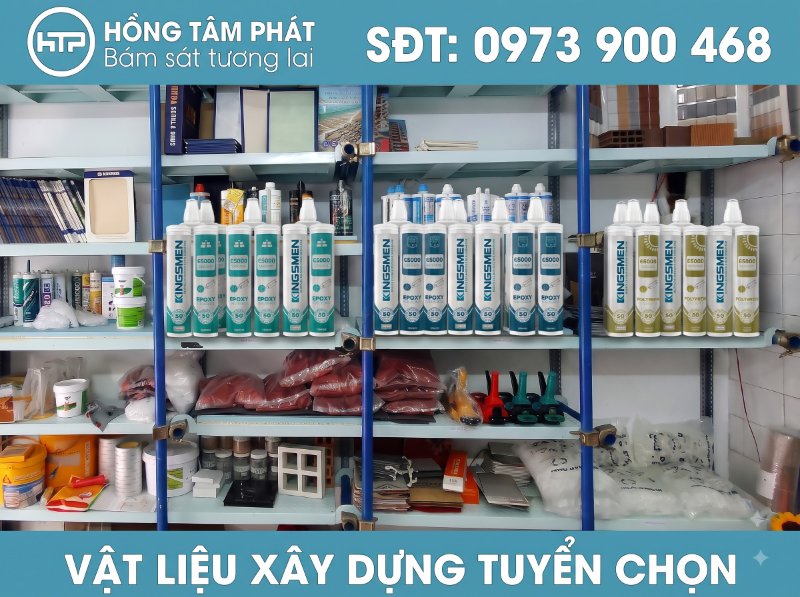 Lựa chọn hoàn hảo với Keo ron Kingsmen chống thấm cho phòng tắm.