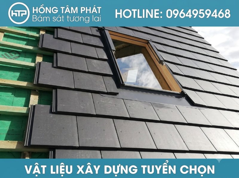Giải pháp thi công ngói vuông đẹp chịu tốt trước thời tiết khắc nghiệt.