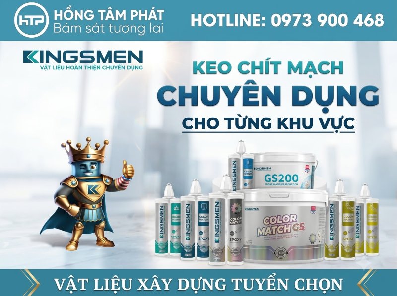 Lựa chọn hàng đầu với dòng KEO 2 THÀNH PHẦN KINGSMEN chính hãng