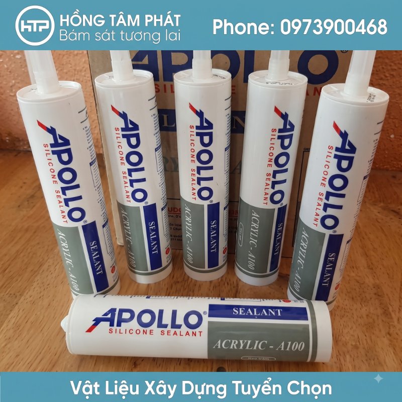 Đến Đại Lý Keo Silicone Apollo để lựa chọn đúng màu keo phù hợp công trình.