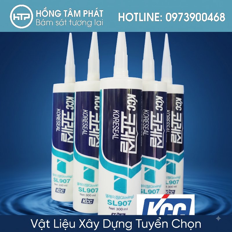 HTP là Đại Lý Keo Silicone KCC nhập khẩu Hàn Quốc chính hãng tại Việt Nam.