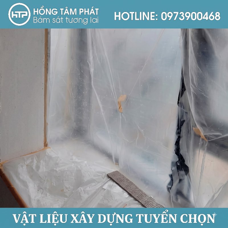 Hotline 0938300468 báo giá Màng nilon che sơn giao nhanh tận nơi công trình.