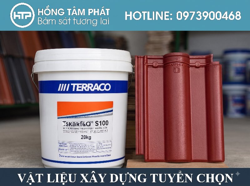 Hồng Tâm Phát chuyên phân phối Sơn Mái Ngói Terraco chính hãng giá tốt.