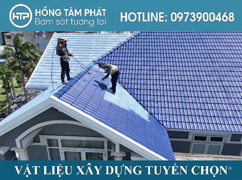 Khách hàng thắc mắc Sơn Ngói Terraco Cho Loại Ngói Nào hãy gọi ngay HTP.