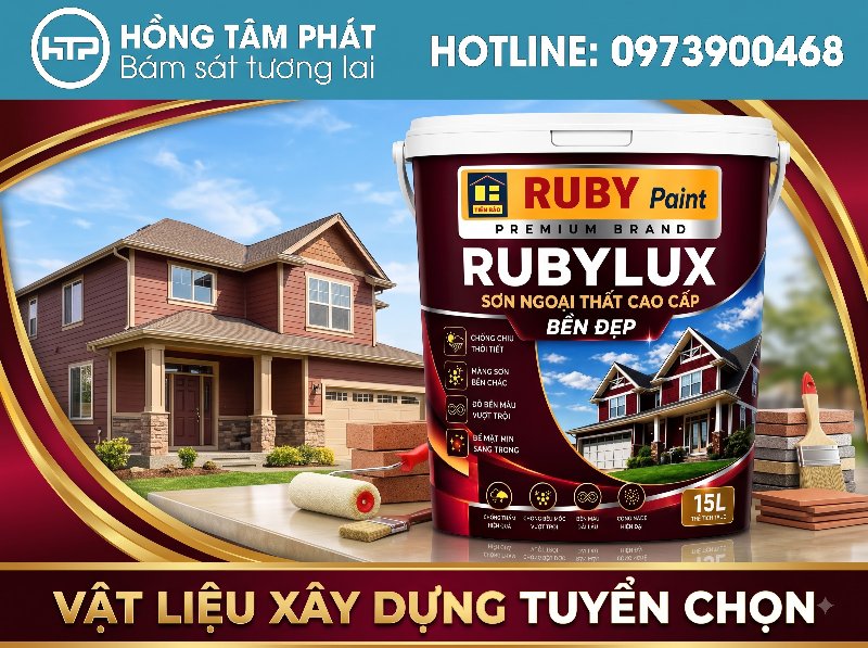 Khả năng chịu nhiệt và chống thấm tuyệt vời của sơn ngói Ruby cho mọi công trình