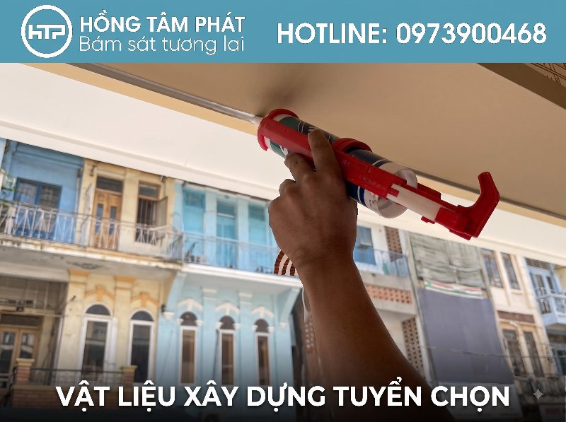 Giải pháp hoàn hảo để trám trét các chi tiết màu ngà với dòng silicone màu ivory.