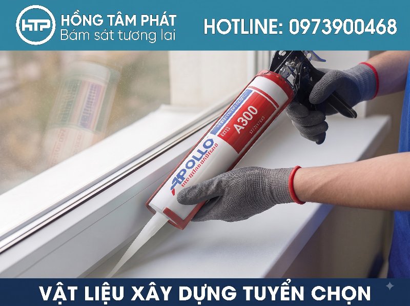Đường keo silicone màu wood mịn màng, tăng độ thẩm mỹ cho các thiết kế gỗ ép.