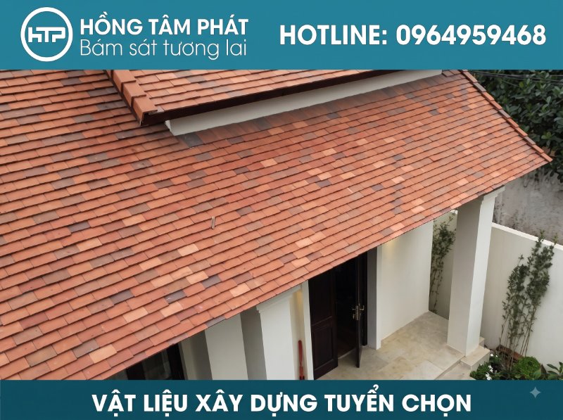 Cam kết chất lượng thi công ngói phẳng đẹp vượt trội, thách thức mọi thời tiết.