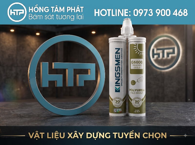 Đầu tư thông minh cùng dòng Keo ron Kingsmen bền màu dài lâu.