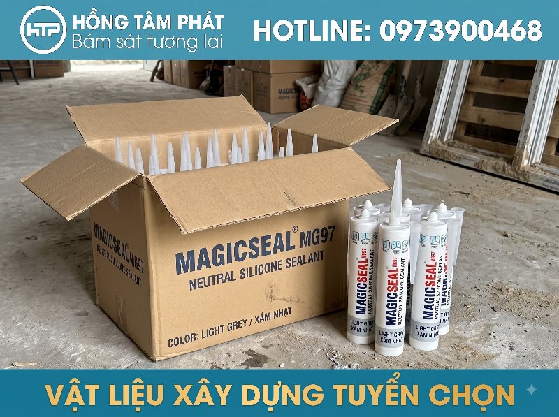 Khả năng chống thấm nước vượt trội của dòng silicone màu light grey cao cấp.