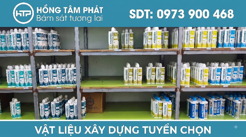 Lựa chọn hàng đầu của thợ thi công chuyên nghiệp: Keo ron Kingsmen cao cấp.