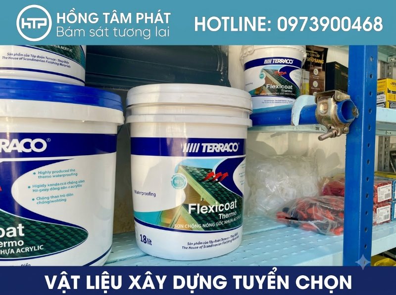 Giải pháp bảo vệ mái nhà với dòng Sơn Ngói Cao Cấp nhập khẩu chính hãng.