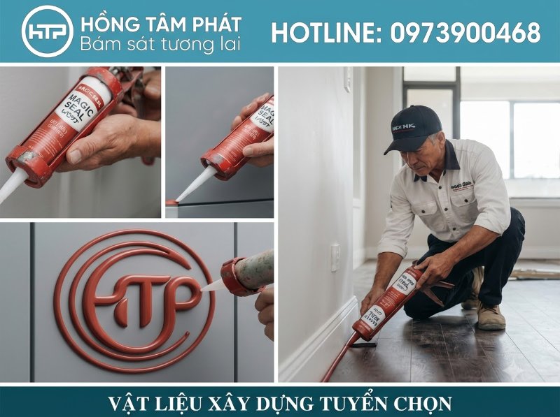 Giải pháp gắn kết đa năng với dòng silicone màu red chuyên dụng độ bền cực cao.