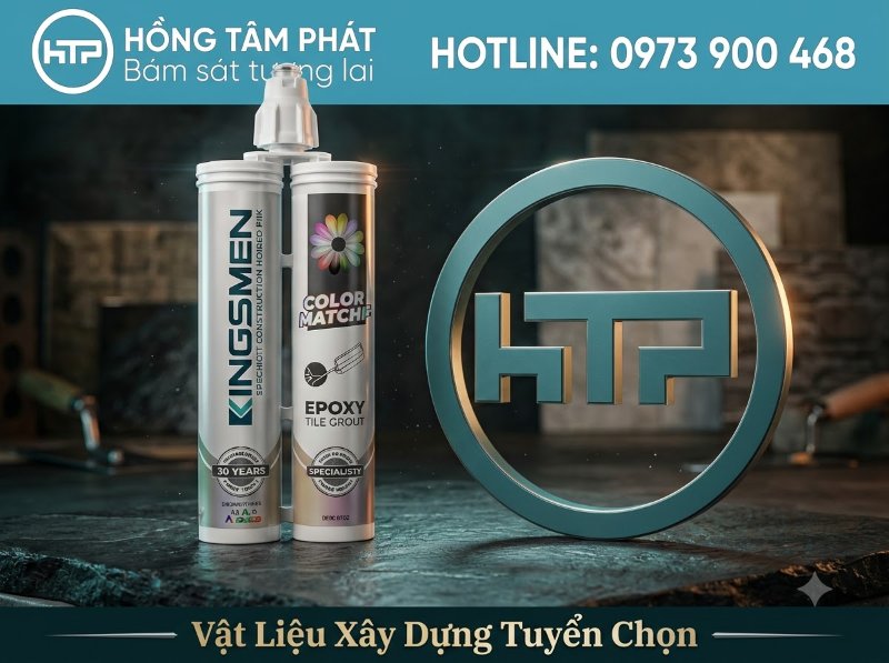 Sử dụng KEO 2 THÀNH PHẦN KINGSMEN chống thấm cực kỳ hiệu quả.