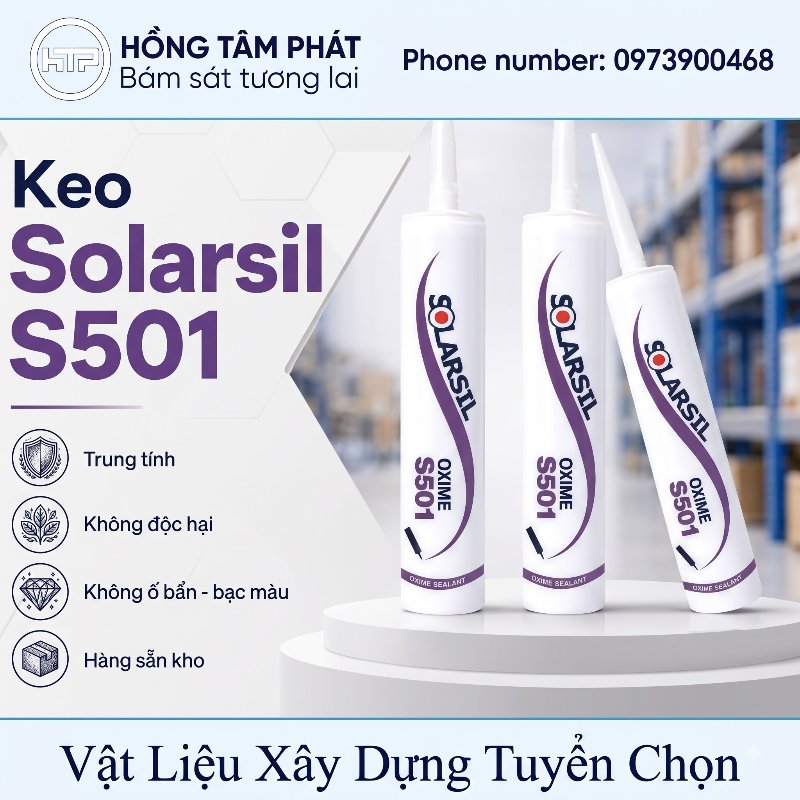 Nhập keo chính hãng tại Đại Lý Keo Silicone Solarsil để nhận chiết khấu cao.