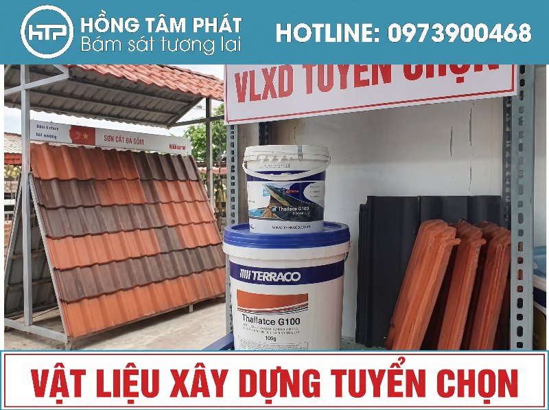 Hồng Tâm Phát chia sẻ Cách Tính Lượng Sơn Terraco Cho Mái Ngói chi tiết.