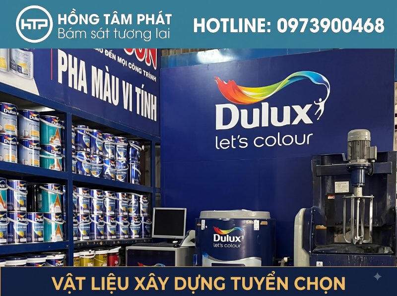 Màu sắc sang trọng và bền lâu của sơn ngói Dulux giúp tôn vinh kiến trúc biệt thự.
