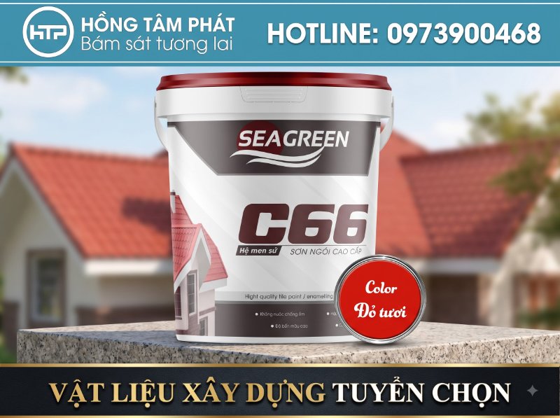 Báo giá sơn ngói Seagreen chính hãng mới nhất dành cho các công trình dân dụng cao cấp.