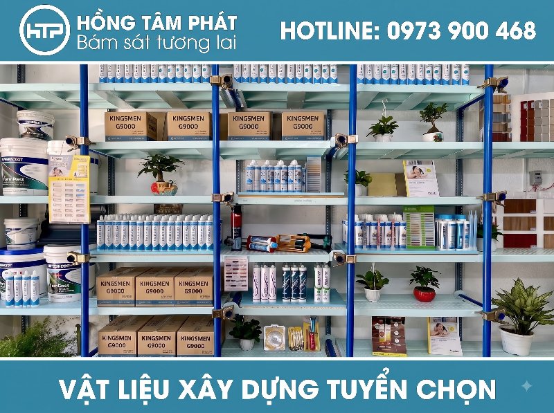 Tư vấn Keo ron Kingsmen định mức thi công chuẩn cho dự án.