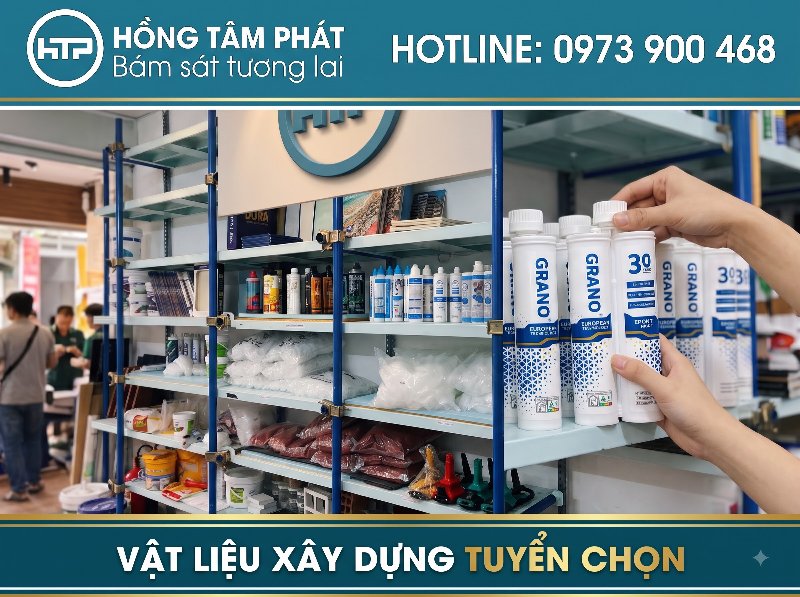 Tổng Công Ty Keo Epoxy 2 Thành Phần Grano đồng hành cùng mọi thợ thầu.