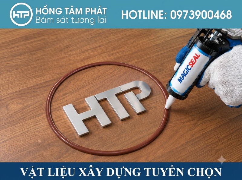 Keo silicone màu sapelli gỗ xoan đào chuyên dùng cho nội thất màu đỏ nâu trầm.