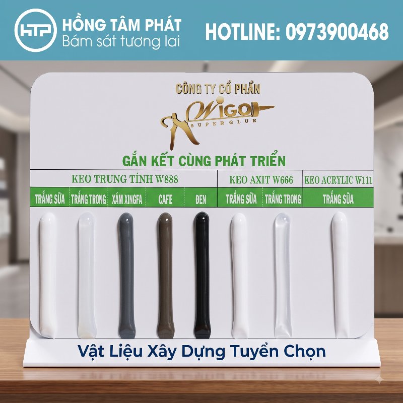 Ứng dụng Wigo trong thi công nhôm kính, tôn ngói đem lại tính thẩm mỹ cao.
