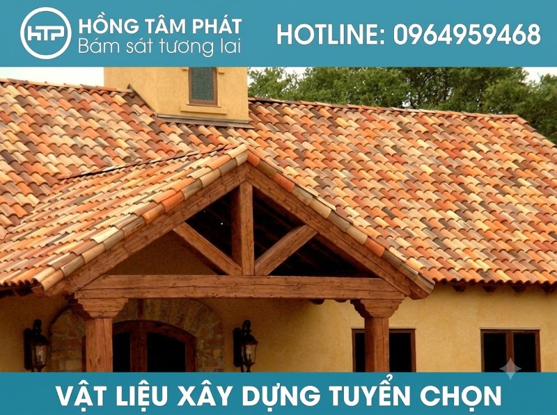 Đội ngũ thợ thi công ngói cong ngói cổ đẹp am hiểu sâu sắc về kiến trúc Á Đông.