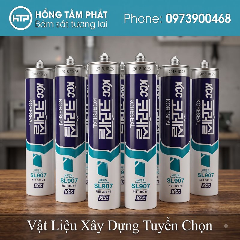 Mua vật tư ngành kính tại Tổng Kho Keo Silicone Hồng Tâm Phát cực kỳ an tâm.